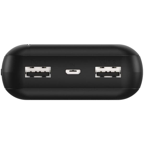 Ansmann PB212 Powerbank 20000 mAh Smart IC LiPo Micro USB, USB-C®, USB Svart Statusindikering