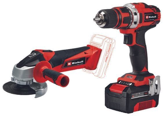 Power Tool Kit, TE-TK 18/2 Li Kit (CD+AG)