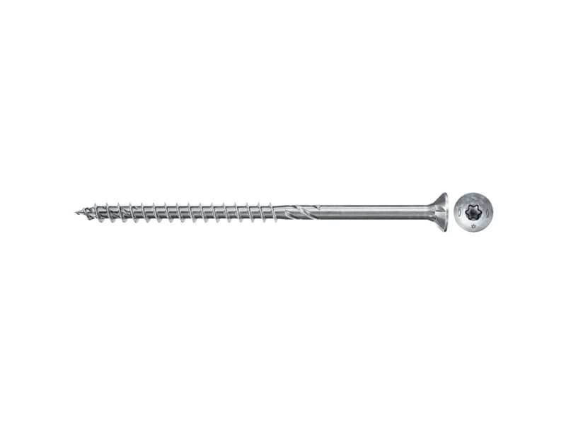 Fischer Power-Fast II 670465 Spånskivskruvar 6 mm 180 mm T-profil Stål Galvaniserad 100 st
