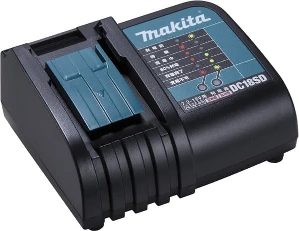 Original Makita DC18SD Battery Charger LXT ®DC18SD - Charger for 14,4V and 18V Li-ion batteries (Li–ion • 14,4 – 18V • DC18SD)