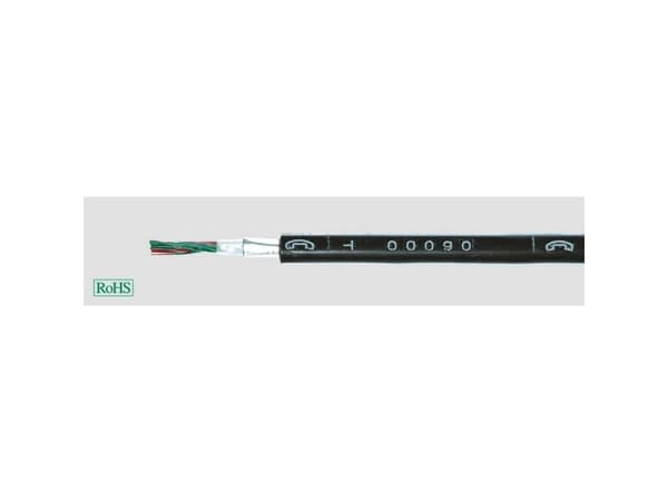 HELUKABEL 34101, Pienjännitekaapeli, Musta, Cooper, 0,6 mm², 23 kg/km, -20 - 70 °C