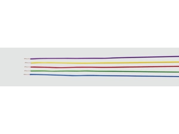 HELUKABEL LiYv, Lågspänningskabel, Svart, Polyvinylklorid (PVC), Förtintat koppar, 0,25 mm², 2,4 kg/km