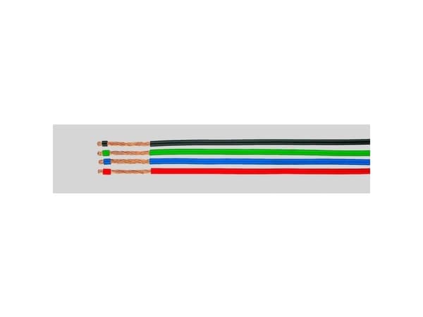 HELUKABEL 15203, Lågspänningskabel, Polyvinylklorid (PVC), Polyvinylklorid (PVC), Cooper, -15 - 80 °C, 500 V