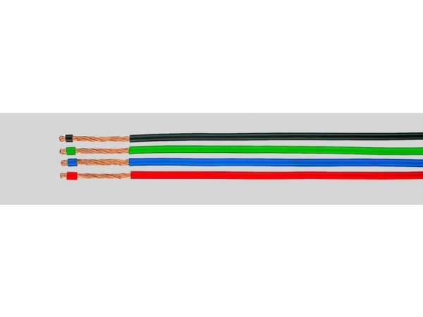 HELUKABEL 15203, Lågspänningskabel, Polyvinylklorid (PVC), Polyvinylklorid (PVC), Cooper, -15 - 80 °C, 500 V