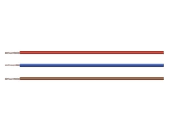 HELUKABEL 26442, Pienjännitekaapeli, Valkoinen, Polyvinyylikloridi (PVC), Cooper, 0,5 mm², 4,8 kg/km