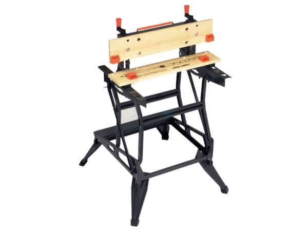 Black & Decker WM550-XJ, Bärbar arbetsbänk, Stål, Trä, Svart, 472 mm, 1 styck