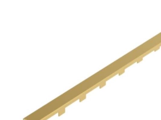 Blücher rist line COPENH.900 - Rist: 40x832mm- Farve: Messing- Rustfrit stål