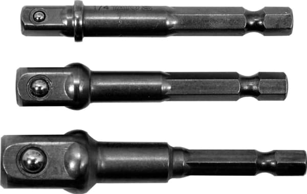 Yato YATO HEX ADAPTERS för hylsor 1/4 3/8 1/2" KPL. YT-04685