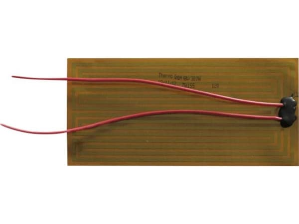 Thermo TECH Polyimide Heat Foil självhäftande 24 V/DC, 24 V/AC 75 W Skyddstyp IPX4 (L x B) 155 mm x 75 mm