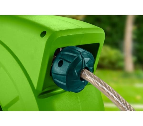 Verto 15G891, Väggmonterad rulle, Automatisk, Grön, Plast, Väggmonterad, Polyvinylklorid (PVC)