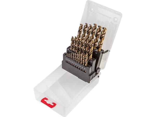 Verto 60H814, Drill, Twist Betongbor, Metall, 135°, Ground High-Speed Steel (HSS-G), Sylindrisk Skaft
