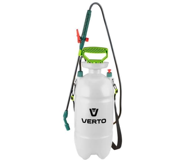 Verto 15G506, Håndbasert sprøytepistol, 7 l, Grønn, Hvit, 3 stang, Inne & Ute