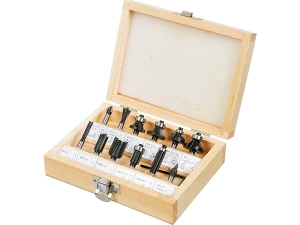 Verto 60H008, Bit-sett, 173 mm, 6 mm, 12 stykker