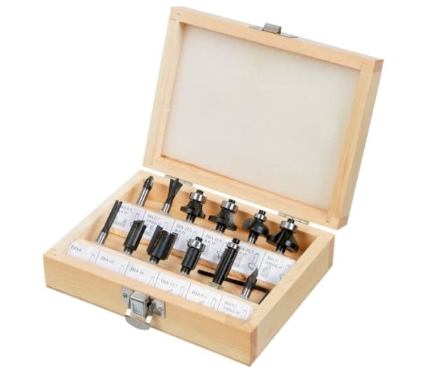 Verto 60H008, Bit-sett, 173 mm, 6 mm, 12 stykker