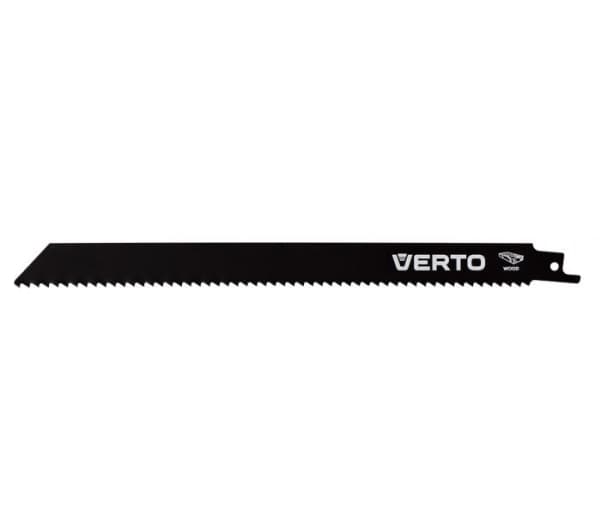 Verto 64H130, Puukkosahanterä, MDF-levy, Putki, Muovi, vaneri, Pelti (ohut), Puu, Runsashiilinen teräs (HCS), Musta, 15 cm, 10 kpl