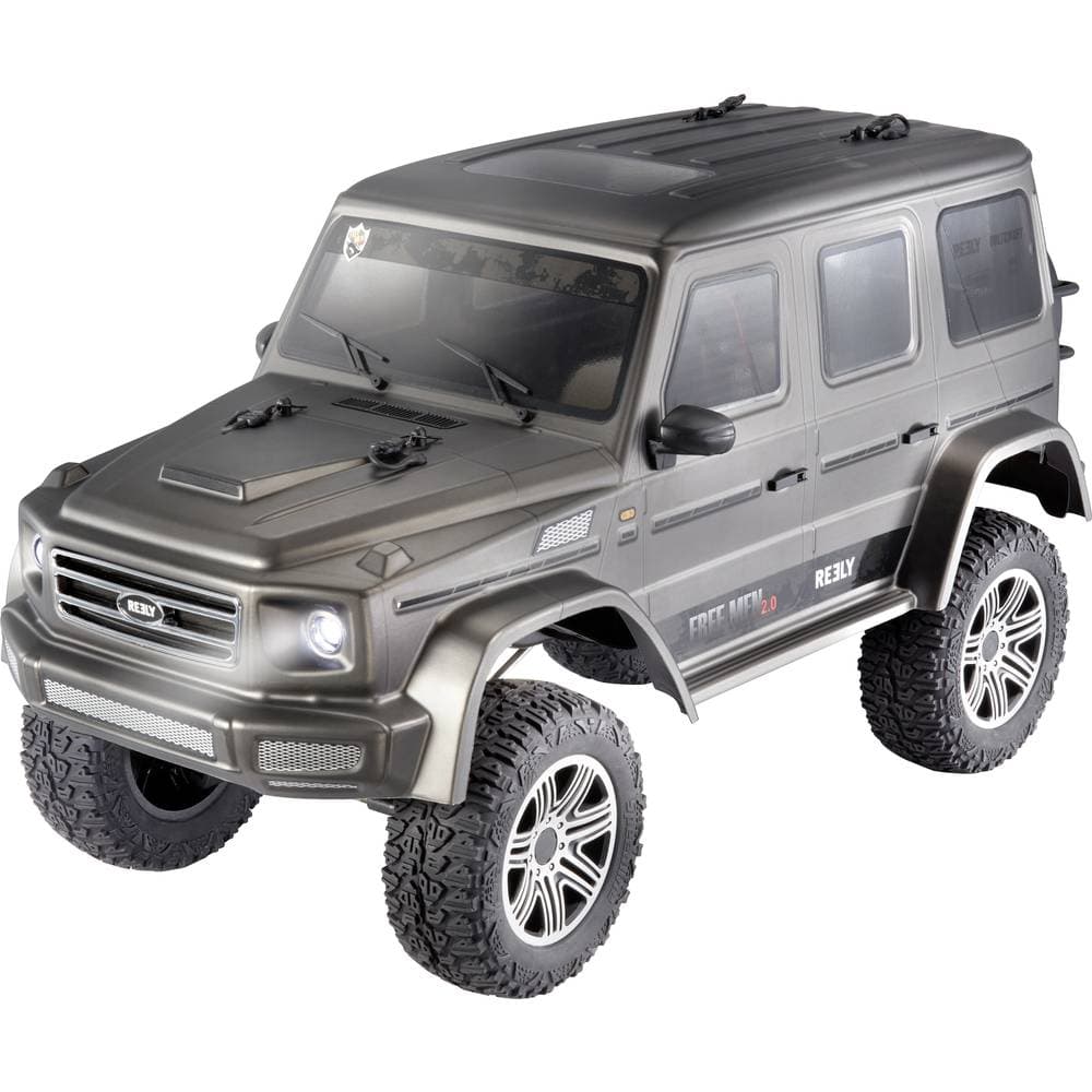 Reely Borst motor 1:10 RC modellbil Elektrisk Crawler Fyrhjulsdrift (4WD) 100% RtR 2,4 GHz inkl. batteri, laddare och s
