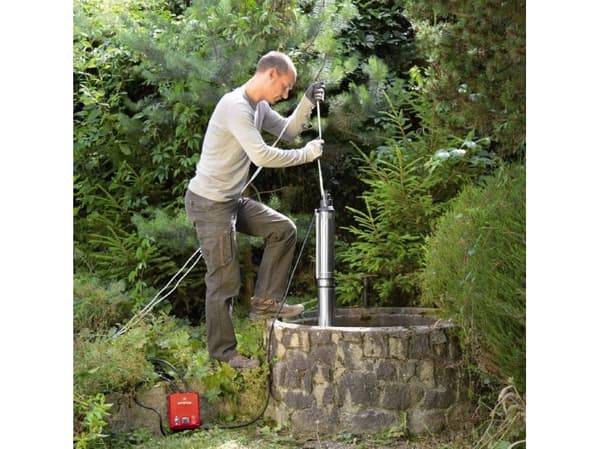 Einhell GC-DW 1300 N, Musta, Hopea, Terästä, 23 m, 5000 l/h, 20 m, 65 m