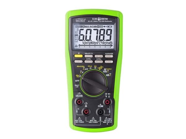 ELMA INSTRUMENTS Elma BM789 er et slankt multimeter med en båndbredde på hele 100kHz og sand RMS målinger.