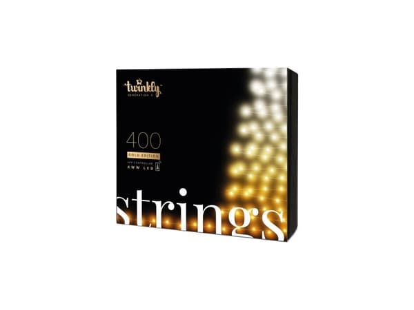 Twinkly - Lightstrings 400 AWW Gold Edition (TWS400GOP-BEU)