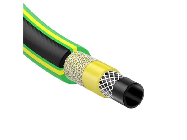 CELLFAST 15-100, 25 m, Sort, Grønn, Gult, 30 stang, 1,27 cm, -20 - 60 °C, Polen