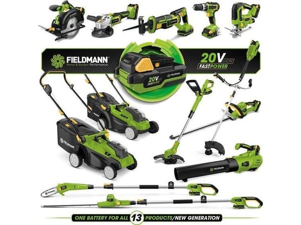 Fieldmann FZS 70705-0 batteridrevet buskryss Grønn