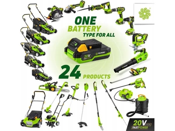 Fieldmann FZS 70705-0 batteridrevet buskryss Grønn