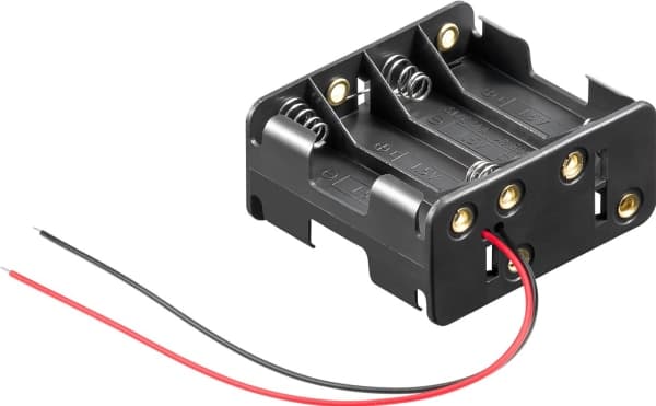 Goobay 81218, AA, ABS, Musta, 0,15 m, 1 kpl, -20 - 50 °C