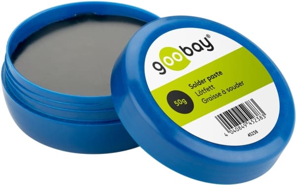Goobay 45238, Lödpasta, Varje varumärke, 60 mm, 60 mm, 25 mm, 50 g