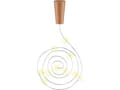 Miniatyrbilde 3 av 3: Goobay 49855, Fe lys, Lysebrun, Sølv, Kopper, Polyvinylklorid (PVC), Universell, IP20, 6 timer