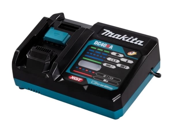 Makita DC40RA - Batterilader - Fast Charge - for Makita GA013GM201, GA023GM201, GA041GM201, JR002GM201, RT001GZ10; XGT GA041, HR008GM202