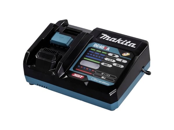 Makita DC40RA - Batterilader - Fast Charge - for Makita GA013GM201, GA023GM201, GA041GM201, JR002GM201, RT001GZ10; XGT GA041, HR008GM202
