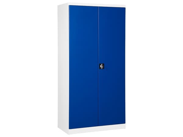 Förvaringsskåp ASPB Mod1 1980x980x570 Blå dörr Blå låda Blå låda