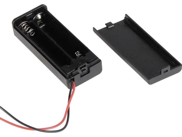 Joy-it COM-BF2xAAA Batteriholder 2 R03 (AAA) (L x B x H) 53 x 25 x 13 mm