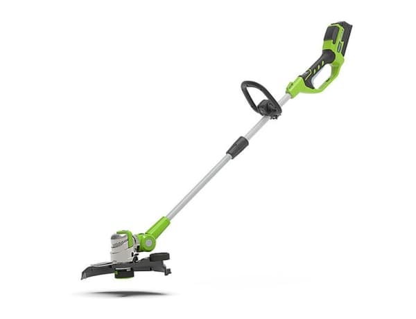 Greenworks G24LT30M, Grästrimmer, 40 cm, Blad, D-slinga, 1,65 mm, 8500 rpm - SOLO