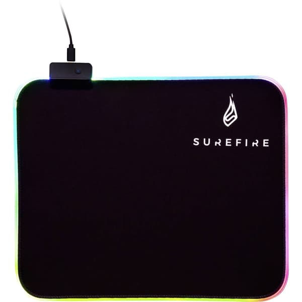 Surefire Gaming Silent Flight RGB-320 Gaming-musmatta Upplyst Svart