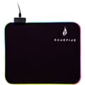 Miniatyrbild 1 av 4: Surefire Gaming Silent Flight RGB-320 Gaming-musmatta Upplyst Svart