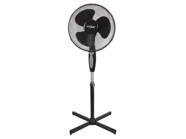 Greenblue GB580, Kotitaloustuuletin lavoilla, Musta, Lattia, 53 dB, 40 cm, 100°