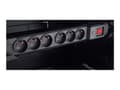 Pikkukuva 4 / 5: Armac M6 Rack - Pistorasia - AC 230 V - 3680 Watt - tulo: virta - lähtöliittimet: 6 (6 x IEC 60320) - 19" - 3 m johto - musta - musta