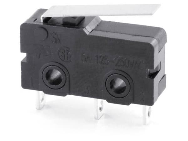 TRU COMPONENTS TC-MS01 Mikrokontakt TC-MS01 5 A Tastende 1 stk