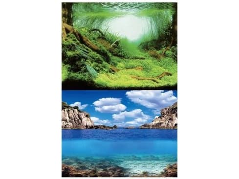 Aqua Nova TŁO L 100X50 PLANTS/OCEAN