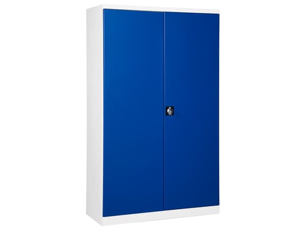Förvaringsskåp ASPB Mod1 1980x1200x470 Blå dörr Blå låda Blå låda
