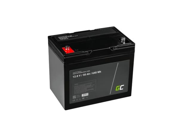 Vihreä kenno CAV06, 50 mAh, 640 Wh, litiumjernfosfaatti (LiFePO4), 12,8 V, 1 stk