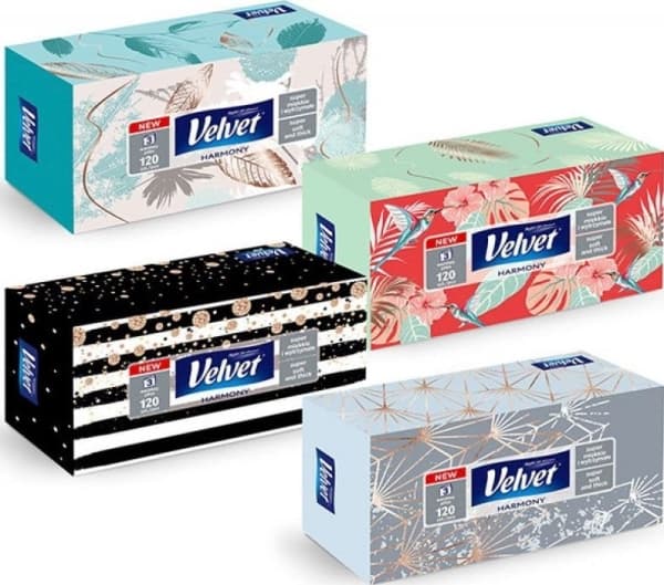 Velvet Harmony Pyyhkeet 120 kpl.