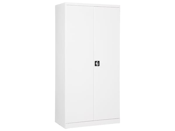 Opbevaringsskab ASPB Mod1 1980x980x470 Lysegrå dør Blå kasse