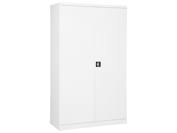 Förvaringsskåp ASPB Mod1 1980x1200x470 Vit dörr Blå låda