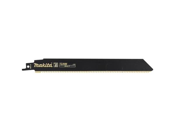 Makita - Blad till tigersåg - för trä, metall, rostfritt stål, gjutjärn, kompositmaterial - 10 delar - längd: 225 mm - bredd: 25 mm