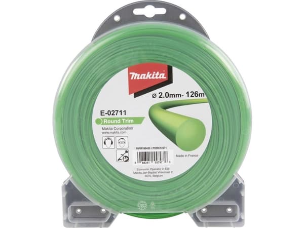 Makita - Gresstusserstreng - 2 mm - lengde: 126 m