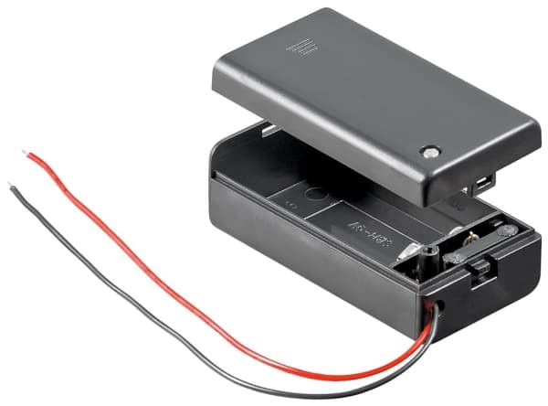 Goobay 48171, 9V, Plast, Sort, -20 - 50 °C, 1 stykker, 33 mm