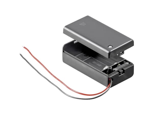 Goobay 48171, 9V, Plast, Sort, -20 - 50 °C, 1 stykker, 33 mm
