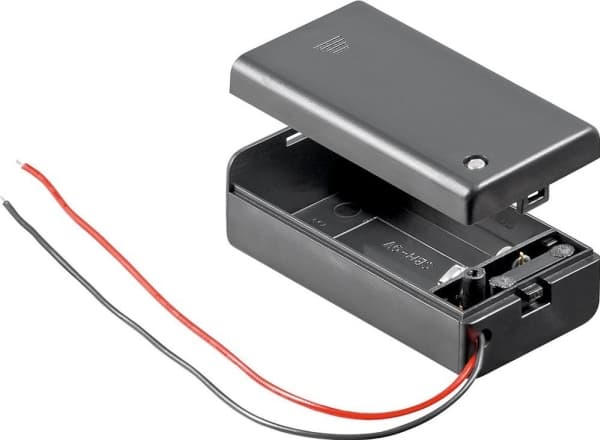 Goobay 48171, 9V, Plast, Sort, -20 - 50 °C, 1 stykker, 33 mm